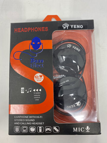 YENO Super Bass Headphones with Mic