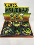 Bob Marley Glass Ashtray
